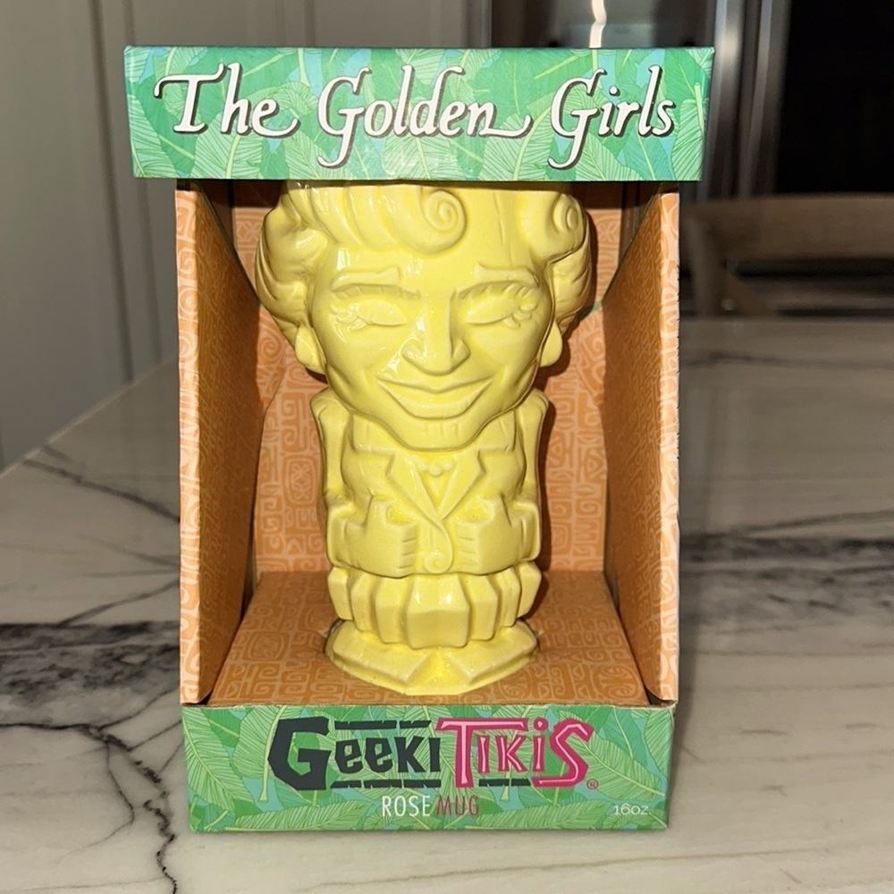 Geeki Tikis The Golden Girls Rose Betty White Ceramic Tiki Style 16 oz. Mug